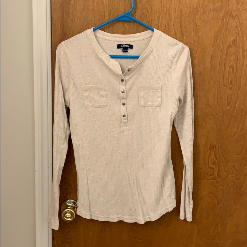 Chaps casual button up